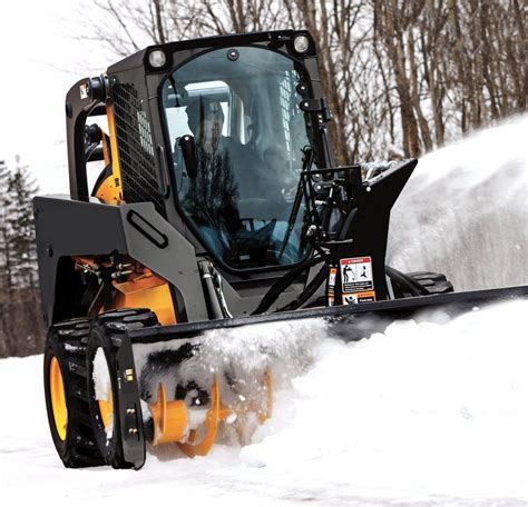 high flow skid steer snow blower|skid steer snow blower for sale.